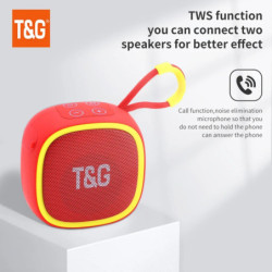 TG659 Mini difuzor Bluetooth wireless puternic TWS Bluetooth 5.3 cutie de sunet HIFI difuzor suport card TF radio