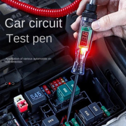 Tester de circuit de tensiune pentru camion auto 6V 24V Instrumente de diagnosticare a mașinii Sondă de testare Pen Bec instrume