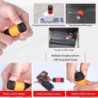 Lanternă mini reîncărcabilă cu LED-uri USB, multifuncțională, puternică, cu lumină puternică, impermeabilă, pentru drumeții și c