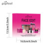 POPFEEL Kit de machiaj all-in-one fard de pleoape pudră luciu de buze Lipoil, cadou de Ziua Îndrăgostiților pentru fete și femei