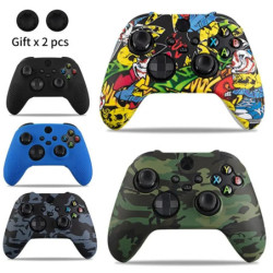Carcasă moale din silicon pentru Xbox Series X/S Controller Protector Skin Gamepad Accesorii Thumb Grips Capace Joystick Cover S