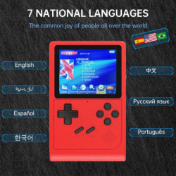 GB300 Portabil Player de jocuri portabil 3,0 inch Ecran TV Consolă de jocuri video Ieșire AV Consolă de jocuri retro Încorporată