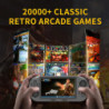 SF3000 portabil mini player de jocuri portabil cu ecran IPS de 4,5 inch, consolă de jocuri video retro, încorporată, peste 20000