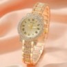 Ceasuri de lux cu strass pentru femei, ceas de mână elegant, ceas de cuarț pentru femei, set de bijuterii pentru femei, relogio 