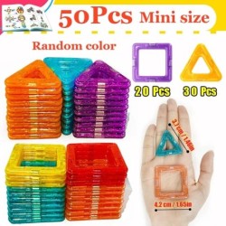 Blocuri de construcții magnetice Dimensiuni mari și mini Jucării cu magneți DIY pentru copii Set de construcții de designer Cado