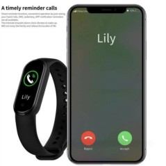 Ceas inteligent M5 Ecran color Numărarea pașii Mod sport multiplu Memento mesaj Fotografie Muzică Telecomandă Banda inteligentă