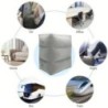 1 buc pernă gonflabilă pentru suport pentru picioare pentru călătorie, portabil, reglabil în trei straturi, scaun pentru suport 
