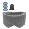 100% bumbac, mătase, mască de somn pentru ochi, acoperire pentru ochi, plasture pentru ochi, femei, bărbați, moale, portabil, pe