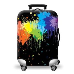 Husă pentru bagaje Protector pentru valiză din țesătură elastică Husă pentru praf pentru bagaje, potrivită pentru valiză de 18-3