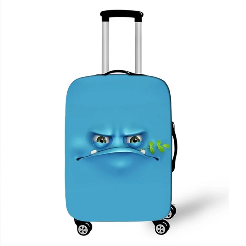 Husă de protecție pentru valiză de călătorie Funny Expression Husă de protecție pentru bagaje pentru cărucior de 18-32 inch Husă Husă de protecție pentru valiză de călătorie Funny Expression Husă de protecție pentru bagaje pentru cărucior de 18-32 inch Husă