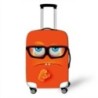 Husă de protecție pentru valiză de călătorie Funny Expression Husă de protecție pentru bagaje pentru cărucior de 18-32 inch Husă