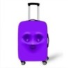 Husă de protecție pentru valiză de călătorie Funny Expression Husă de protecție pentru bagaje pentru cărucior de 18-32 inch Husă