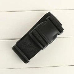 1buc 2m curea de bagaje reglabilă cu centură încrucișată ambalare valiză de călătorie curea cu cataramă cu blocare din nailon Cu