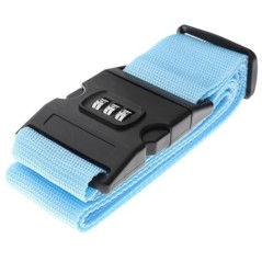 2M Curcubeu Blocare cu parolă Ambalare Geantă pentru bagaje cu curea pentru bagaje 3 cifre Blocare cu parolă cu cataramă Curele 