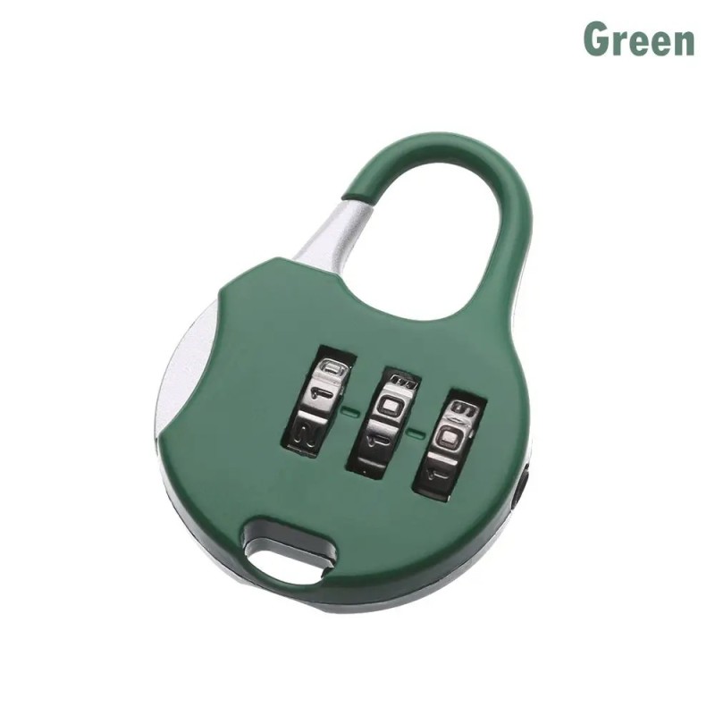 Metal Mini Cadran cu 3 cifre Blocare cu parolă Cod combinat Lacăt Valisă de călătorie Protector de jurnal Instrument de securita Metal Mini Cadran cu 3 cifre Blocare cu parolă Cod combinat Lacăt Valisă de călătorie Protector de jurnal Instrument de securita