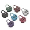 Metal Mini Cadran cu 3 cifre Blocare cu parolă Cod combinat Lacăt Valisă de călătorie Protector de jurnal Instrument de securita