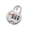 Metal Mini Cadran cu 3 cifre Blocare cu parolă Cod combinat Lacăt Valisă de călătorie Protector de jurnal Instrument de securita