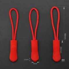10 buc. Fermoar, cordon de tragere cu fermoar, extractor de fermoar, capete de schimb de înaltă calitate.