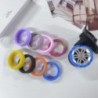 Protector de roți din silicon pentru 8 bucăți pentru bagaje, pentru a reduce zgomotul, pentru bagaje de călătorie, valiză, roți,