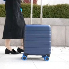 Protector de roți din silicon pentru 8 bucăți pentru bagaje, pentru a reduce zgomotul, pentru bagaje de călătorie, valiză, roți,