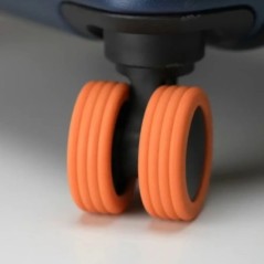 8/4 bucăți roți de bagaje de protecție roți din silicon pantofi roți valiza pentru bagaje de călătorie reduce zgomotul roți acce