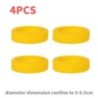 8/4 bucăți roți de bagaje de protecție roți din silicon pantofi roți valiza pentru bagaje de călătorie reduce zgomotul roți acce