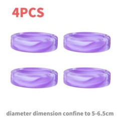 8/4 bucăți roți de bagaje de protecție roți din silicon pantofi roți valiza pentru bagaje de călătorie reduce zgomotul roți acce