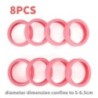 8/4 bucăți roți de bagaje de protecție roți din silicon pantofi roți valiza pentru bagaje de călătorie reduce zgomotul roți acce