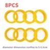 8/4 bucăți roți de bagaje de protecție roți din silicon pantofi roți valiza pentru bagaje de călătorie reduce zgomotul roți acce
