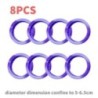 8/4 bucăți roți de bagaje de protecție roți din silicon pantofi roți valiza pentru bagaje de călătorie reduce zgomotul roți acce