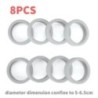 8/4 bucăți roți de bagaje de protecție roți din silicon pantofi roți valiza pentru bagaje de călătorie reduce zgomotul roți acce
