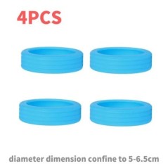 8/4 bucăți roți de bagaje de protecție roți din silicon pantofi roți valiza pentru bagaje de călătorie reduce zgomotul roți acce