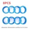 8/4 bucăți roți de bagaje de protecție roți din silicon pantofi roți valiza pentru bagaje de călătorie reduce zgomotul roți acce