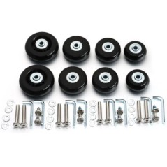 2 buc. Înlocuiește roțile cu șuruburi pentru bagaje de călătorie, roți, valize, kit de reparare axelor, 40/45/50/60mm, reparație