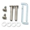 2 buc. Înlocuiește roțile cu șuruburi pentru bagaje de călătorie, roți, valize, kit de reparare axelor, 40/45/50/60mm, reparație
