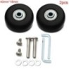 2 buc. Înlocuiește roțile cu șuruburi pentru bagaje de călătorie, roți, valize, kit de reparare axelor, 40/45/50/60mm, reparație
