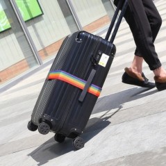 Curea pentru bagaje de călătorie Blocare cu parolă reglabilă Curea de ambalare Bagaj Blocare sigură Curea pentru bagaje antifurt