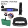 Cantar digital pentru bagaje de 50 kg Cantar portabil pentru valiza Cantar electronic portabil Iluminat din spate Display digita