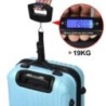 Cantar digital pentru bagaje de 50 kg Cantar portabil pentru valiza Cantar electronic portabil Iluminat din spate Display digita