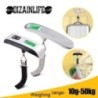 Cântar digital portabil pentru greutatea bagajelor, 50 kg/110 lb, cu afișaj LCD, de buzunar, valiza electronică, cântar de călăt
