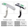Cântar digital portabil pentru greutatea bagajelor, 50 kg/110 lb, cu afișaj LCD, de buzunar, valiza electronică, cântar de călăt