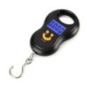 Cantar electronic de 50 kg 10 g Cantar digital de bucatarie LCD Cantar de pescuit cu iluminare din spate Cantar de buzunar Canta