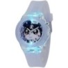 Disney Anime Toys Ceas din silicon Frozen Elsa Anna Sophia Printesa Ceas Luminos LED pentru copii Cadou de aniversare Pentru Cop