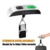 Cântar portabil Afișaj LCD digital 110lb/50kg Bagaj electronic agățat Valisă de călătorie Cântărește bagaj Instrument de echilib