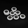 8 buc roți cu role pentru dulap de baie, accesorii pentru cameră de duș, roată cu rulment 23/25/27mm, livrare picătură