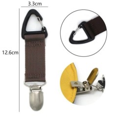 1 clipă multifuncțională pentru pălărie de călătorie - paie convenabilă și la modă. Baseball și clemă pentru pălărie de soare pe