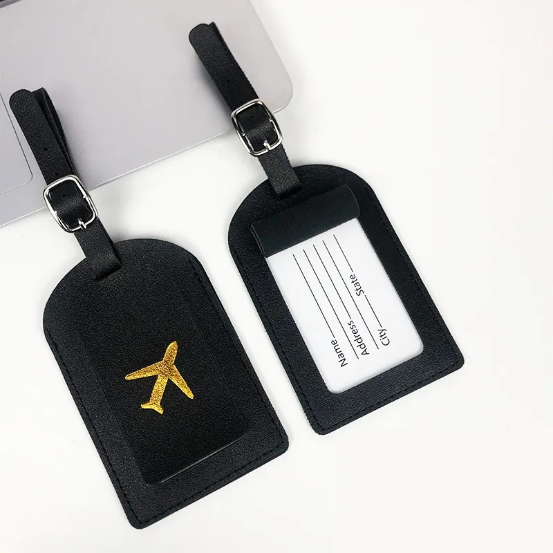 Etichetă portabilă pentru bagaje din piele PU 1PC Etichetă identificator valiză Etichetă geanta de îmbarcare pentru bagaje Nume Etichetă portabilă pentru bagaje din piele PU 1PC Etichetă identificator valiză Etichetă geanta de îmbarcare pentru bagaje Nume