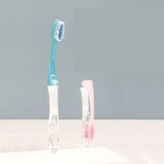 Igienă orală portabilă de unică folosință pliabilă călătorie camping periuță de dinți drumeții periuță de dinți instrumente de c
