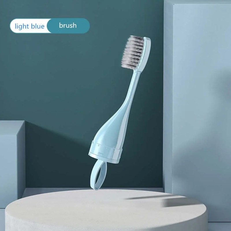 Set de periuță de dinți pentru drumeții, din plastic, creativ Kit de depozitare pentru pastă de dinți Instrumente de curățare a Set de periuță de dinți pentru drumeții, din plastic, creativ Kit de depozitare pentru pastă de dinți Instrumente de curățare a