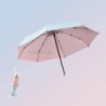 Umbrelă pliabilă de călătorie, 8 nervuri, mini compactă de buzunar, umbrelă de ploaie, rezistentă la vânt, rezistentă la ploaie,